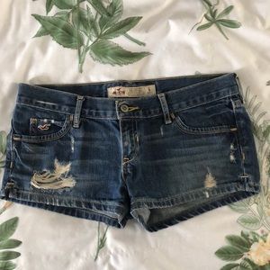 Hollister jean shorts